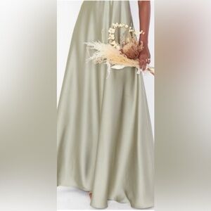 Show Me Your MuMu Sage Green Maxi Dress